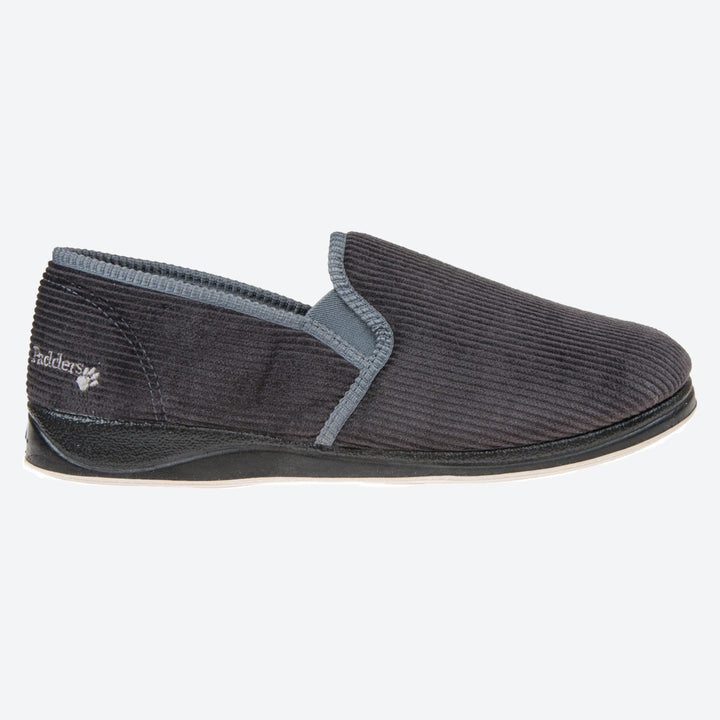 Pantuflas sin cordones Albert Padders de ajuste ancho para hombre