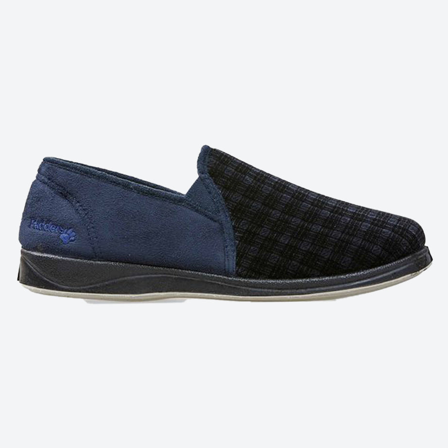 Pantuflas sin cordones Albert Padders de ajuste ancho para hombre