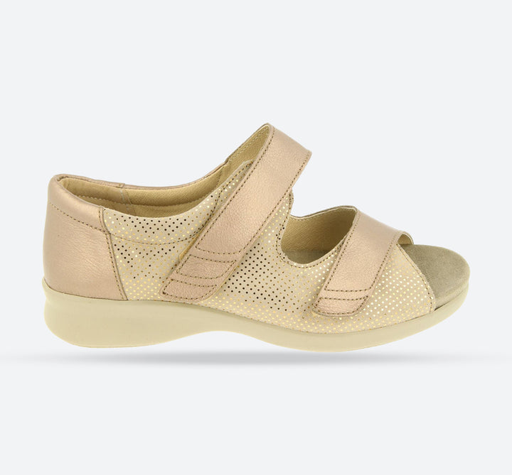 Sandalias DB Petra de ajuste ancho para mujer