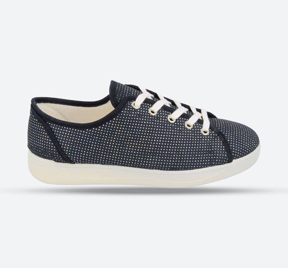 Womens Wide Fit DB Tampa Canvas Shoes