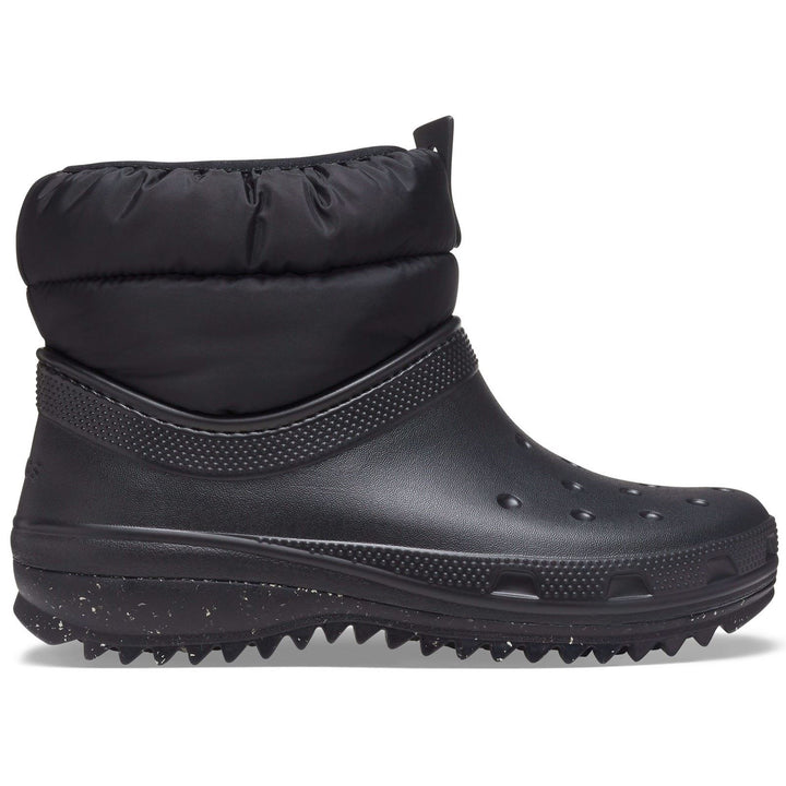 Women's Wide Fit Crocs 207311 Classic Neo Puff Shorty Boots