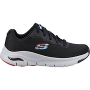Skechers 232303 Wide Black Arch Fit Trainers-1