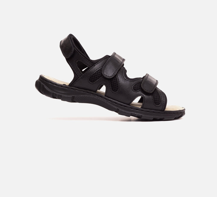 Tredd Well Ashley Black Extra Wide Sandals-2