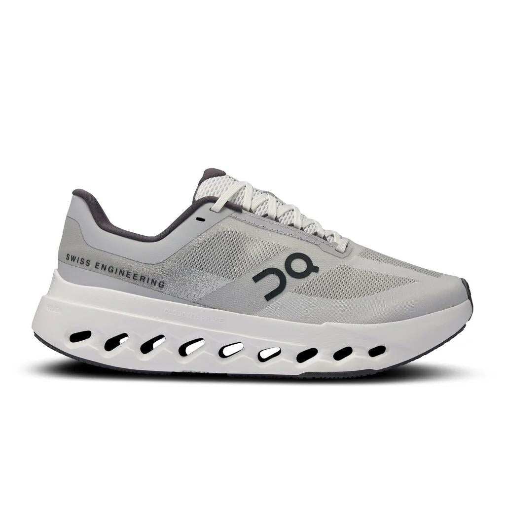 Zapatillas de running Cloudsurfer Next Wide para mujer, de corte ancho, color glaciar/blanco