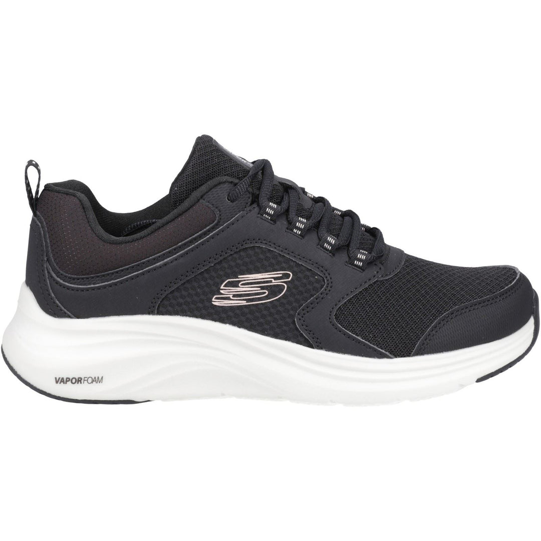 Skechers 150023 Wide Vapor Foam Trainers Black/Pink-1