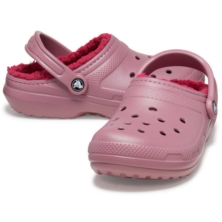 Women's Wide Fit Crocs 203591 Classic Lined Clog Sandals