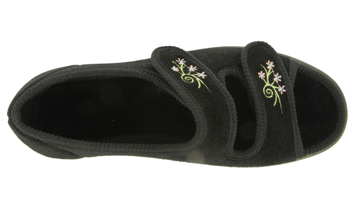 Pantuflas DB Ace 2 de ajuste ancho para mujer