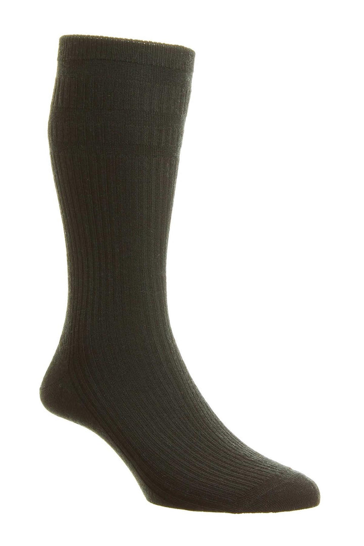 Hj Hall Extra Wide HJ190 Wool Socks-1