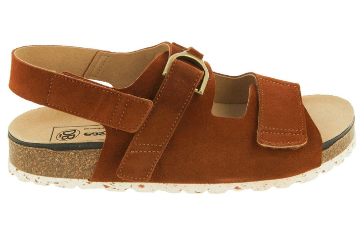 Sandalias DB Stacey de ajuste ancho para mujer