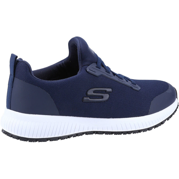 Skechers 77222EC Wide Squad SR Trainers Black Navy-3