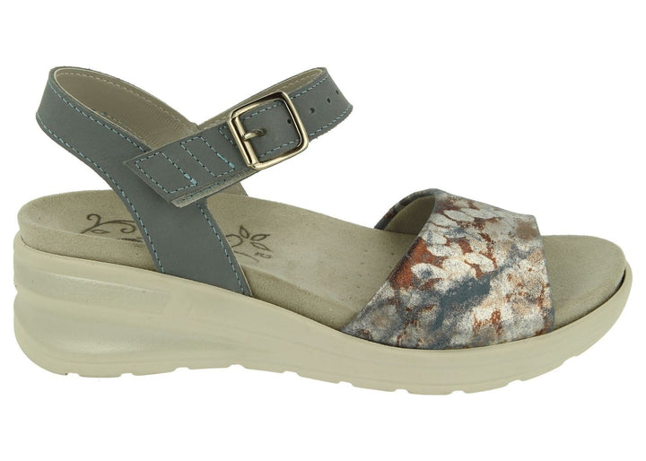 Sandalias DB Nightjar de ajuste ancho para mujer