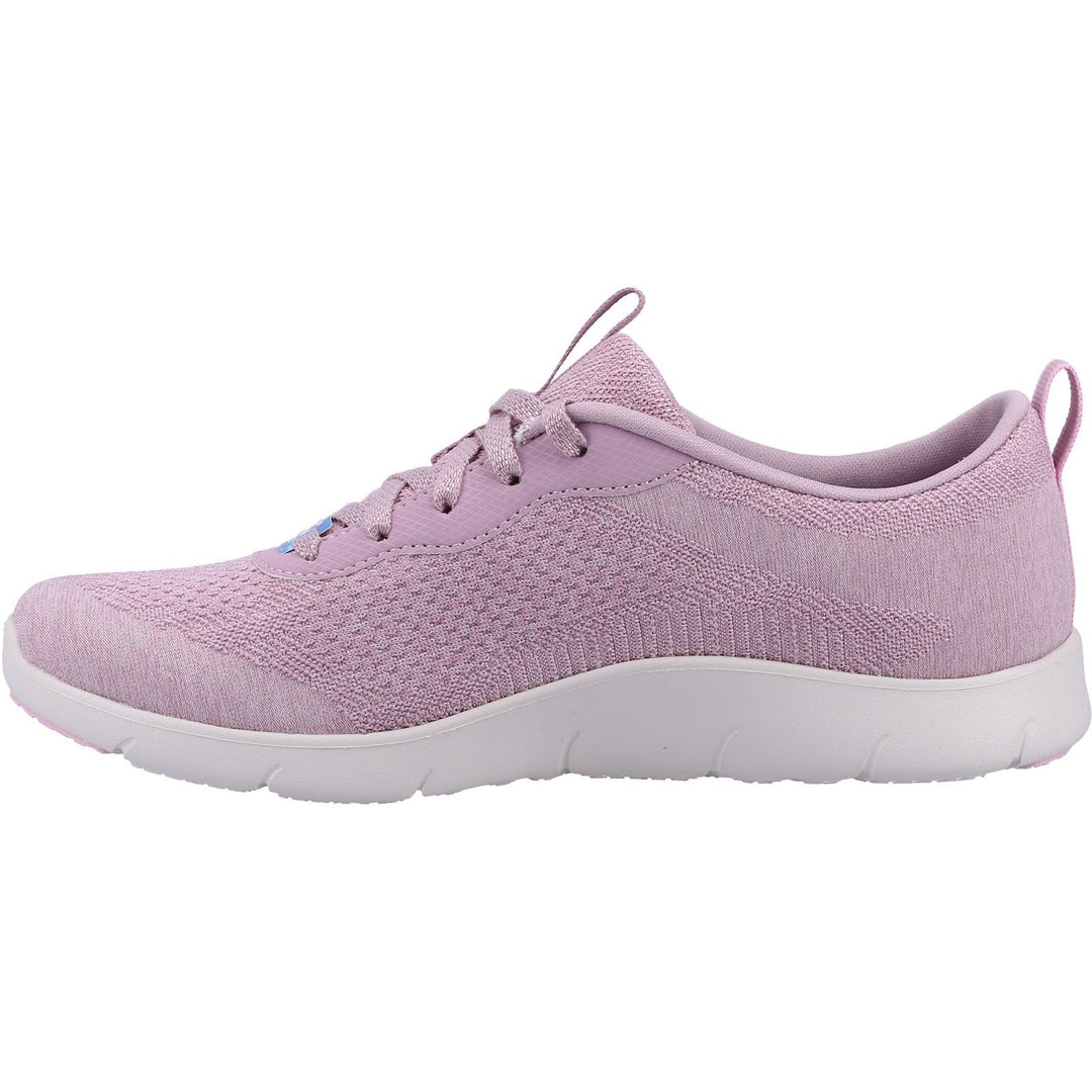 Skechers 104272 Wide Arch Fit Refine Trainers Mauve-3