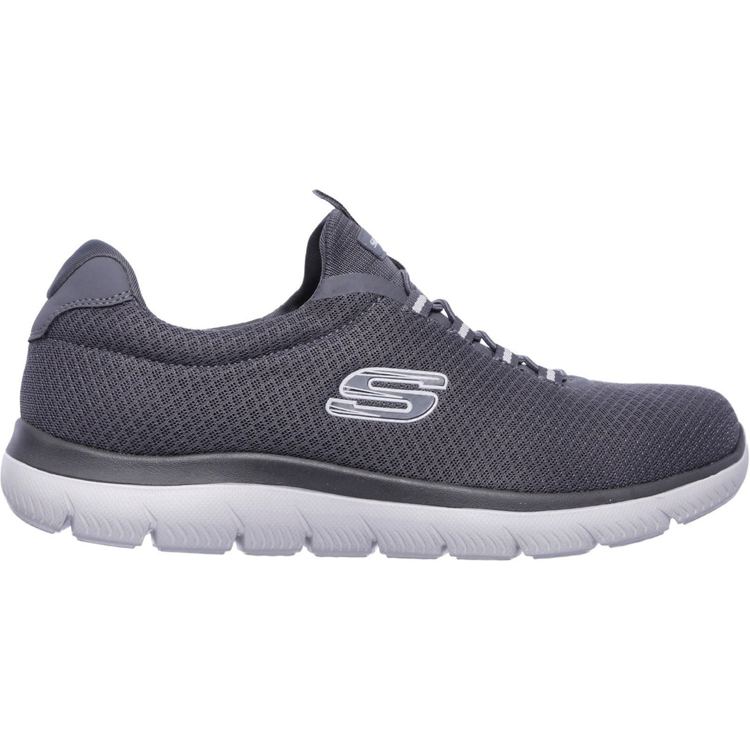 Skechers 52811 Wide Summits Sports Trainers Charcoal-1