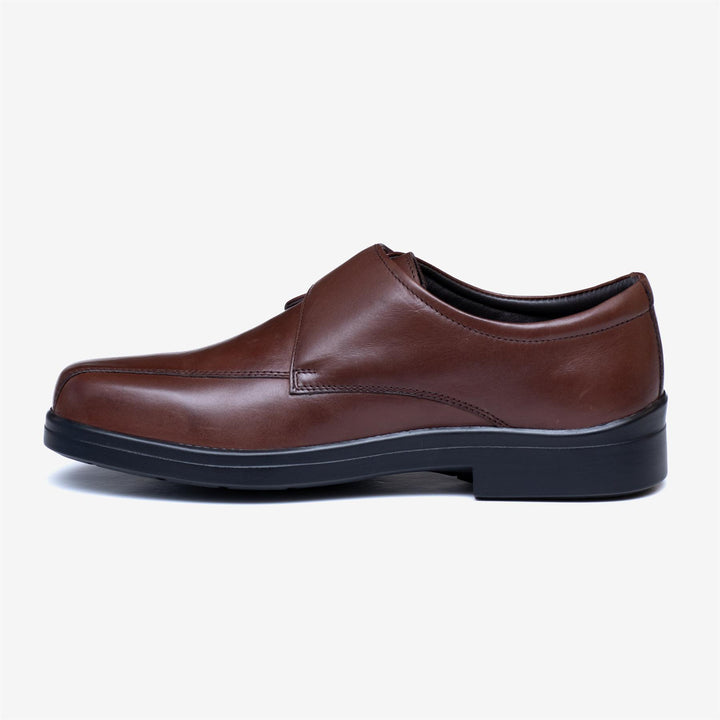 Tredd Well Peter Wide Shoes Dark Bro-4