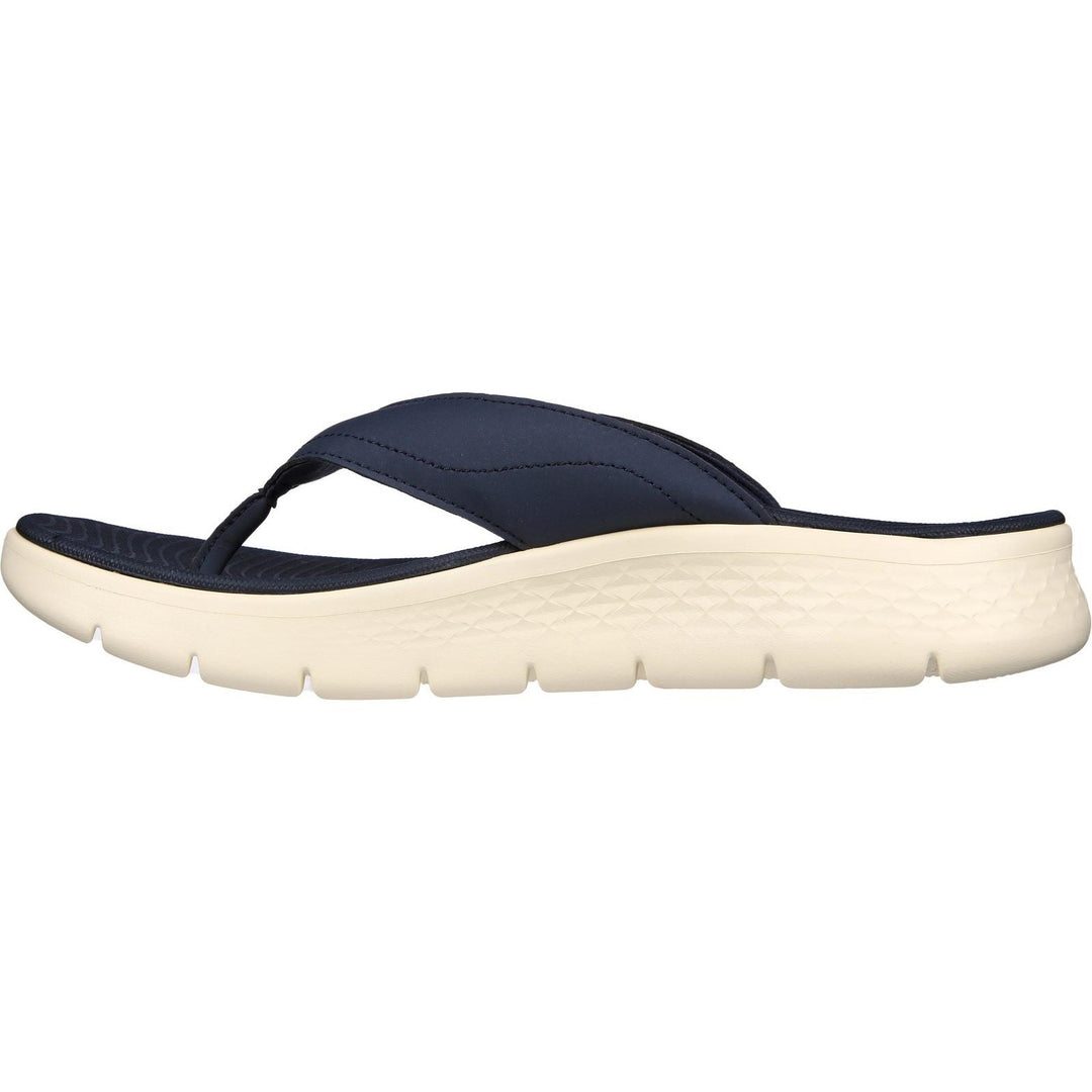 Men's Relaxed Fit Skechers 229202 Go Walk Flex Vallejo Sandals - Navy