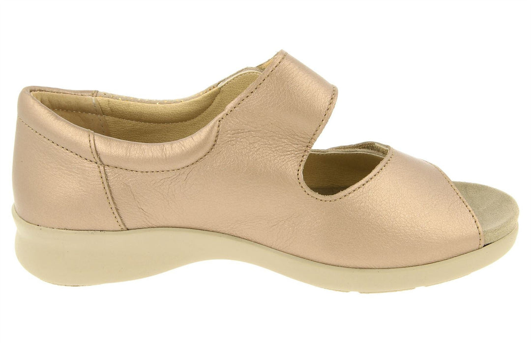 Sandalias DB Petra de ajuste ancho para mujer