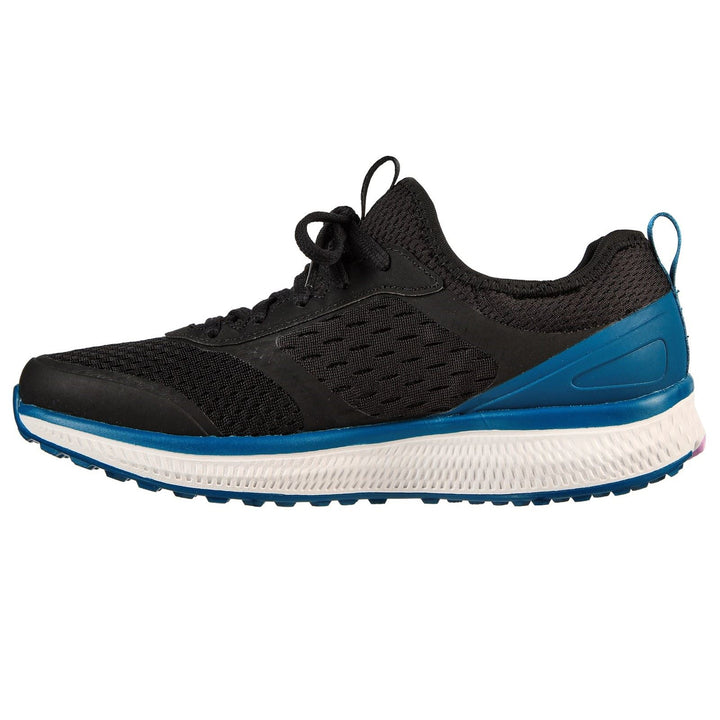 Skechers 128276 Go Run Consistent Vivid Trainers Black-4