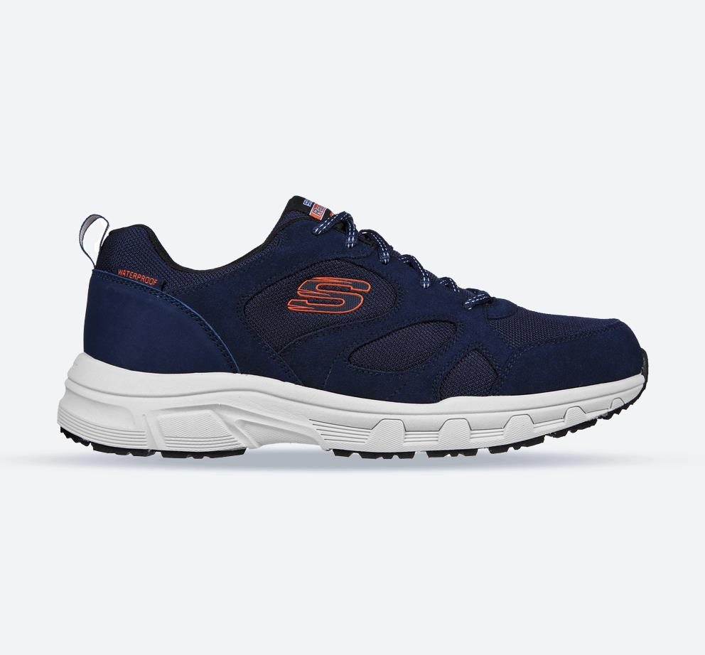 Skechers 237348 Wide Oak Canyon Sunfair Trainers Navy/Orange-main