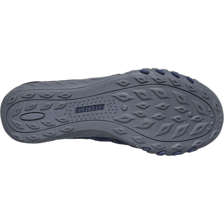 Skechers 100593 Wide Breathe Easy Roll Trainers Navy-5