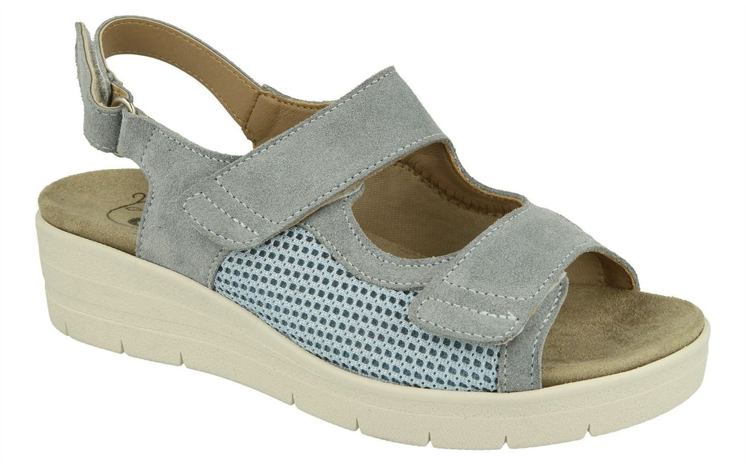 Sandalias DB Bobbie de ajuste ancho para mujer