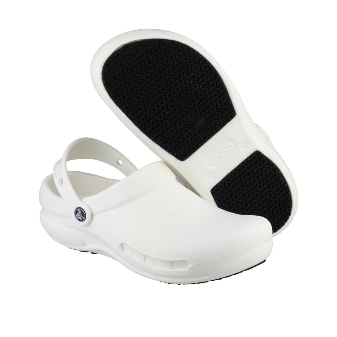 Sandalias tipo zueco de trabajo Crocs 10075 Bistro para hombre