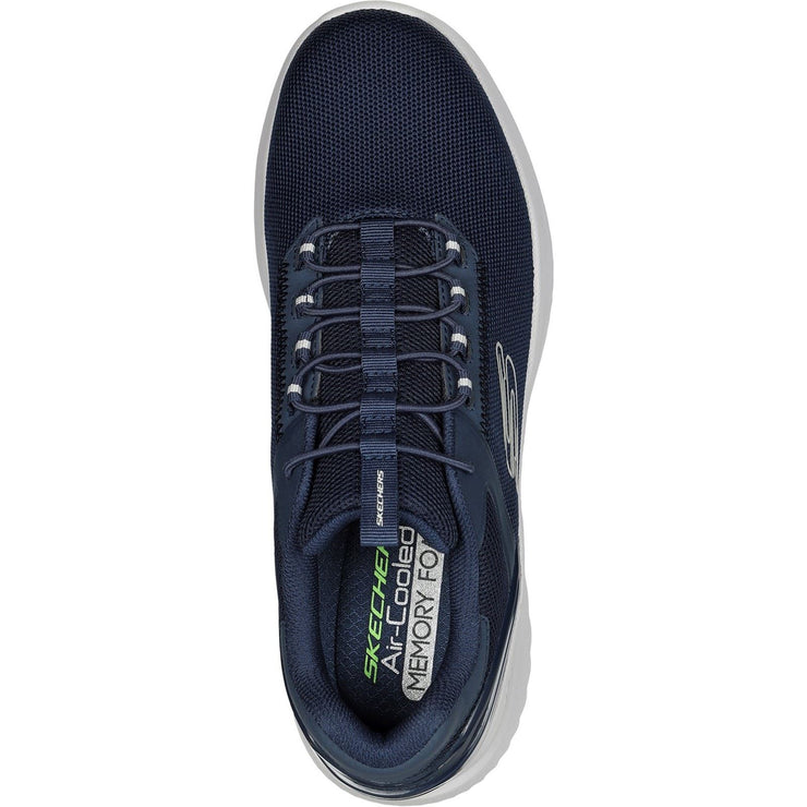 Skechers 232673 Wide Bounder Trainers Navy-3