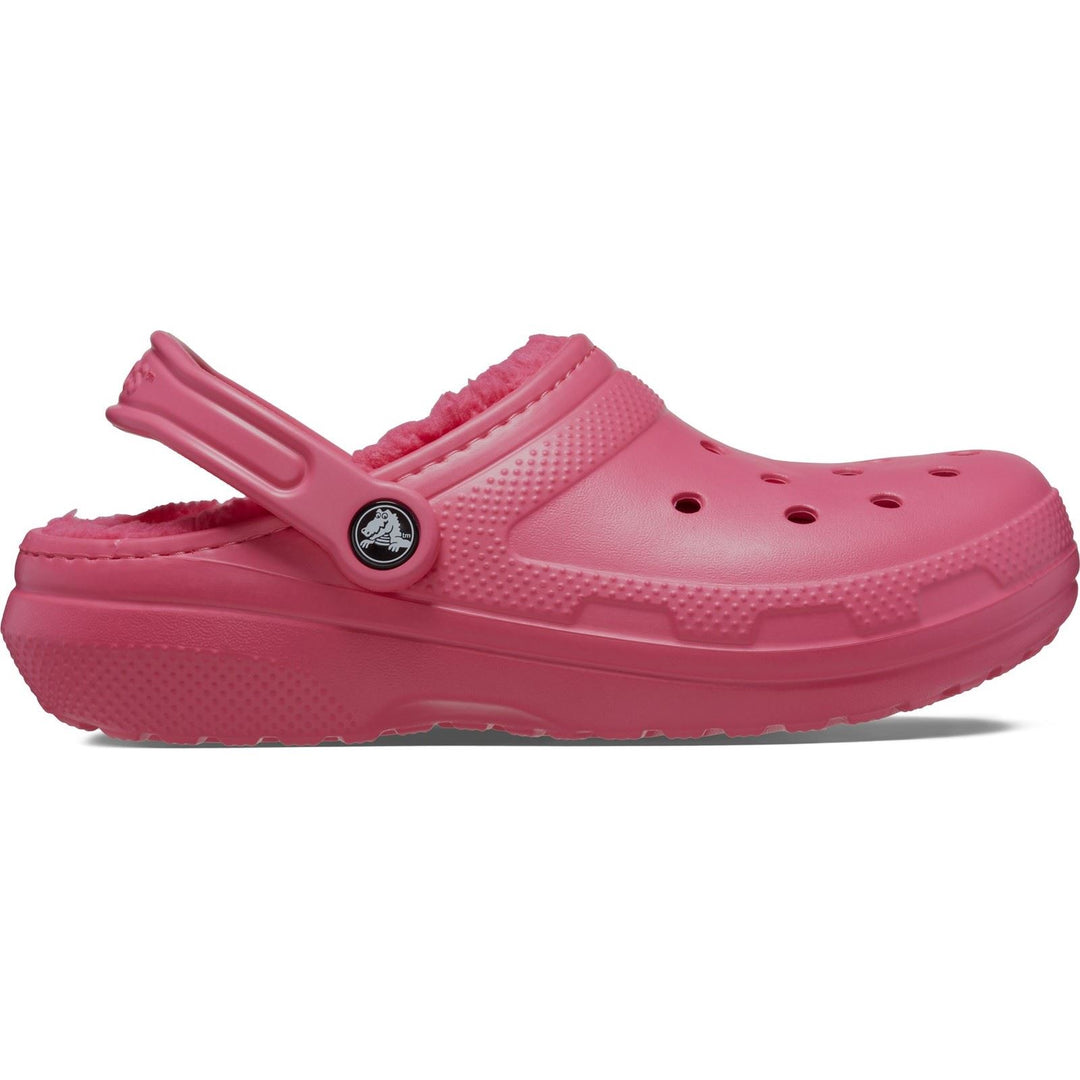 Women's Wide Fit Crocs 203591 Classic Lined Clog Sandals