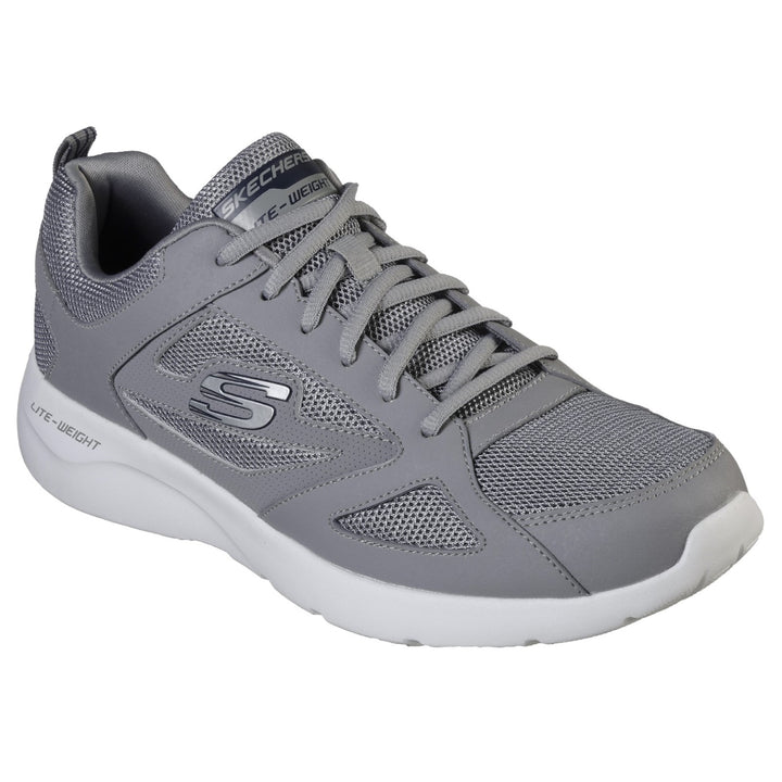 Men's Wide Fit Skechers 58363 Dynamight 2.0 Fallford Trainers