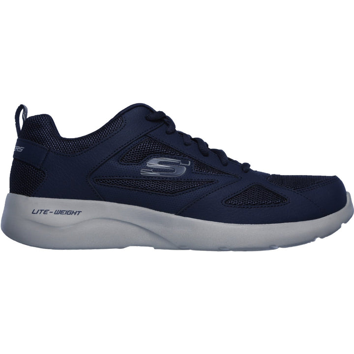 Men's Wide Fit Skechers 58363 Dynamight 2.0 Fallford Trainers