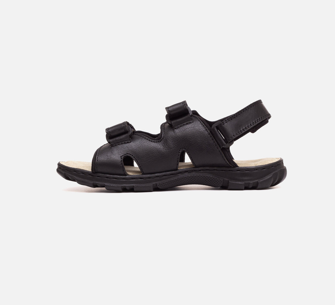 Tredd Well Ashley Black Extra Wide Sandals-3