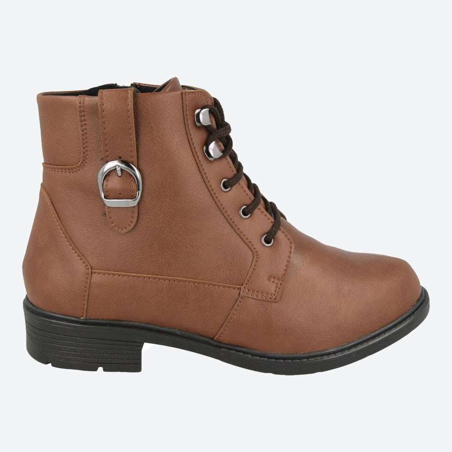 Botas veganas DB Atlas para mujer de ajuste ancho