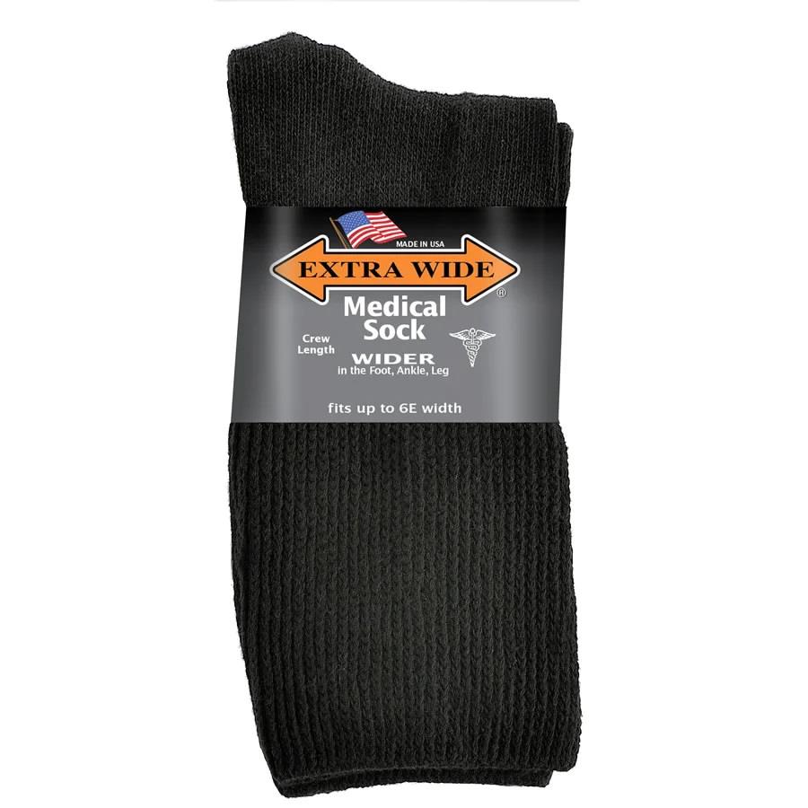 Calcetines extra anchos para hombre 6951 Medical Crew