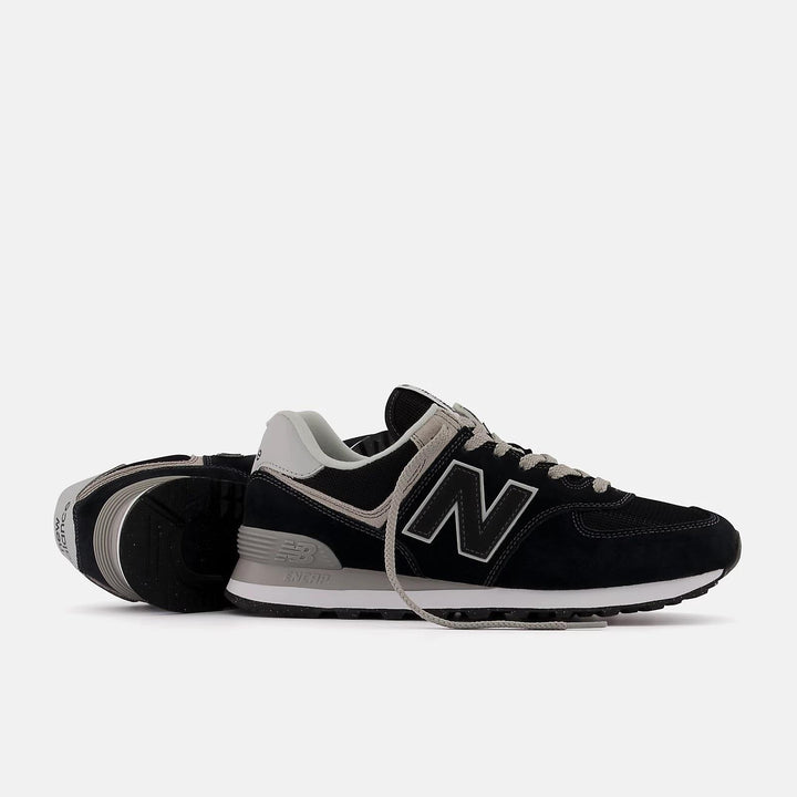 New Balance ML574EVB - Zapatillas de running para mujer - Exclusivo - Negro/Blanco