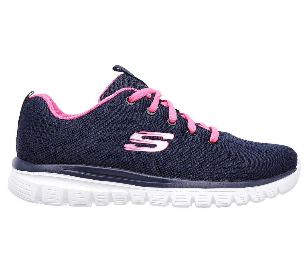 Skechers 12615 Wide Walking Trainers Black-6