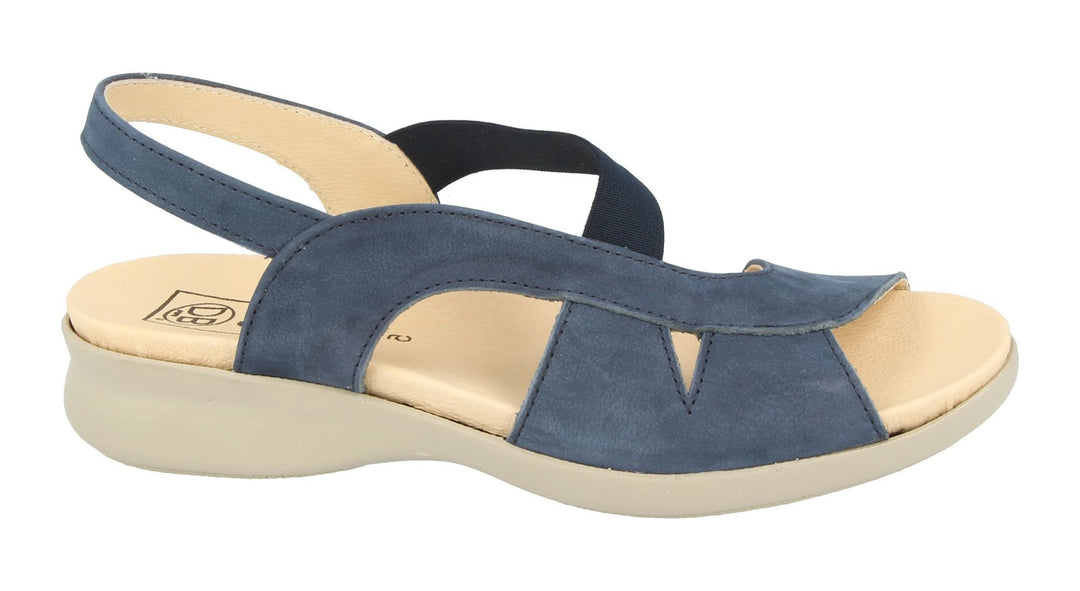 Sandalias DB Rebecca de ajuste ancho para mujer