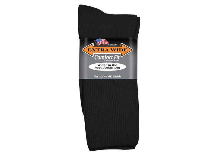 Extra Wide 6100 Comfort Fit Athletic Socks-1