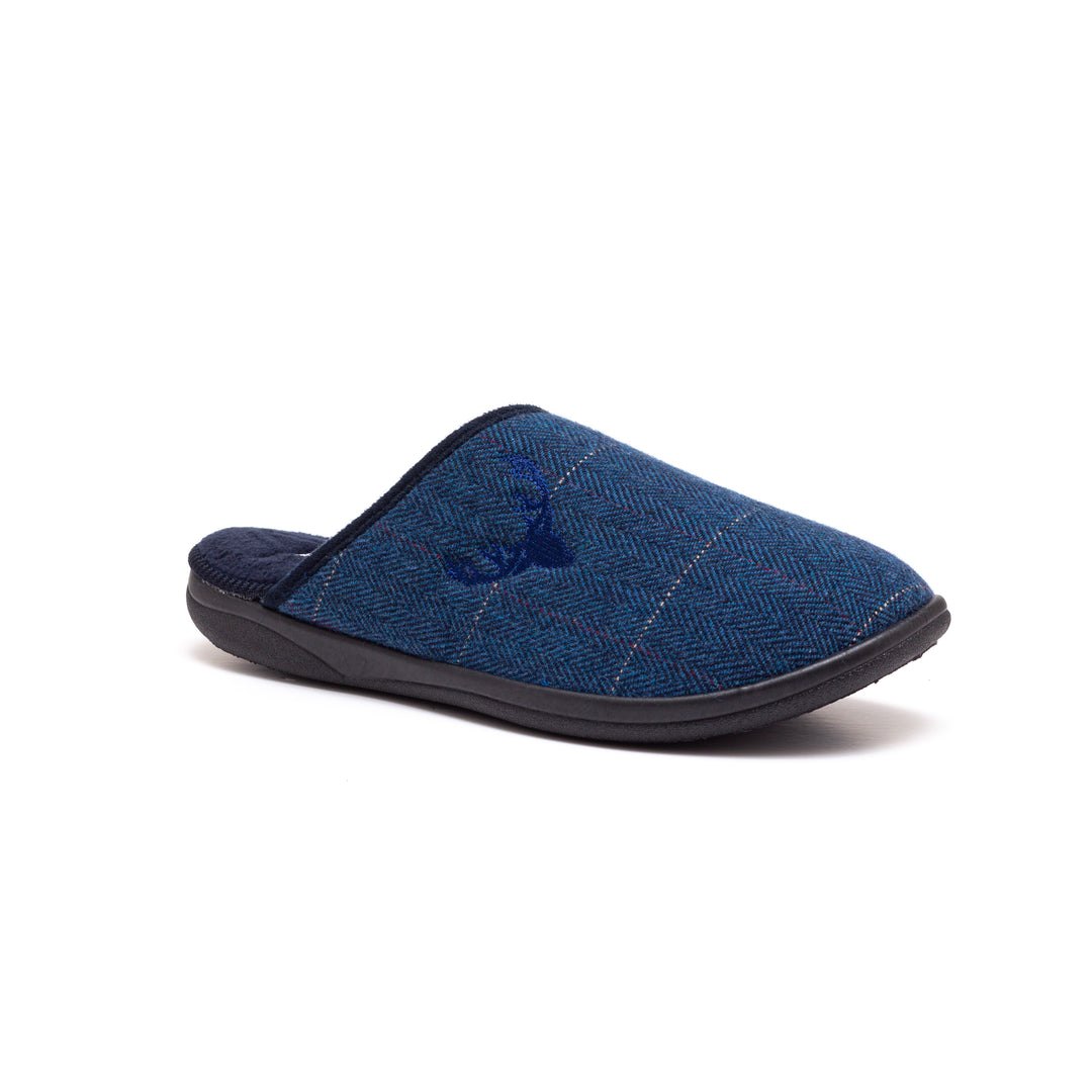 Padders Stag Extra Mule Slippers-2