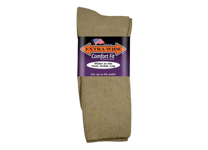 Extra Wide 6100 Comfort Fit Athletic Socks-3