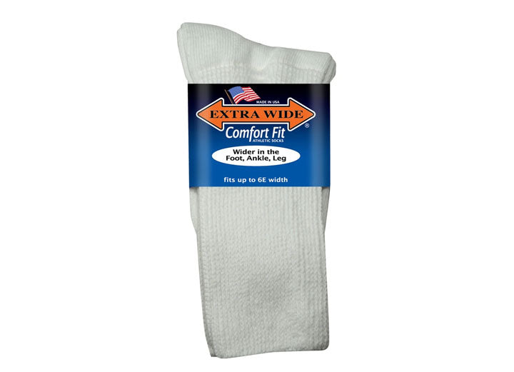 Extra Wide 6100 Comfort Fit Athletic Socks-4