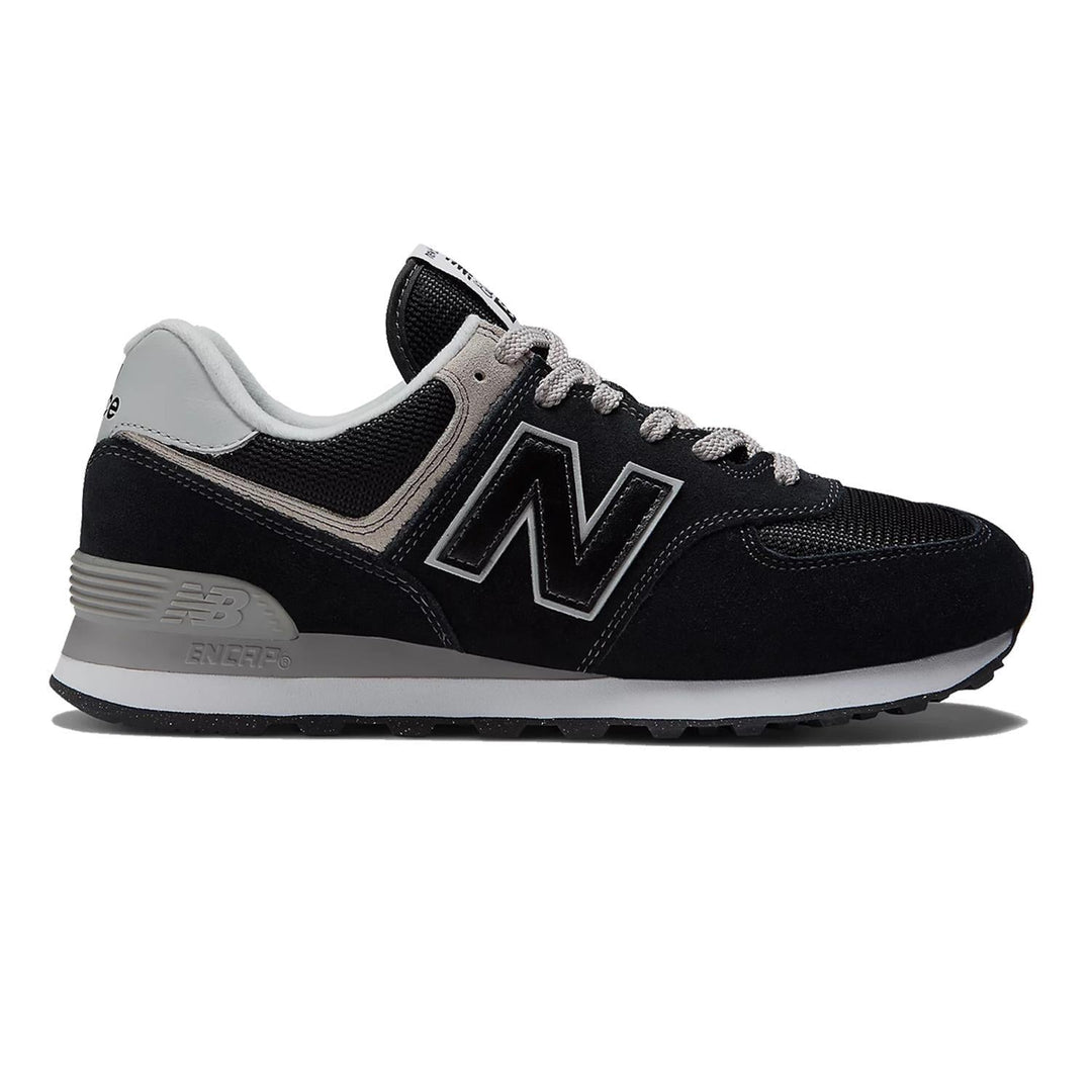 New Balance ML574EVB - Zapatillas de running para mujer - Exclusivo - Negro/Blanco