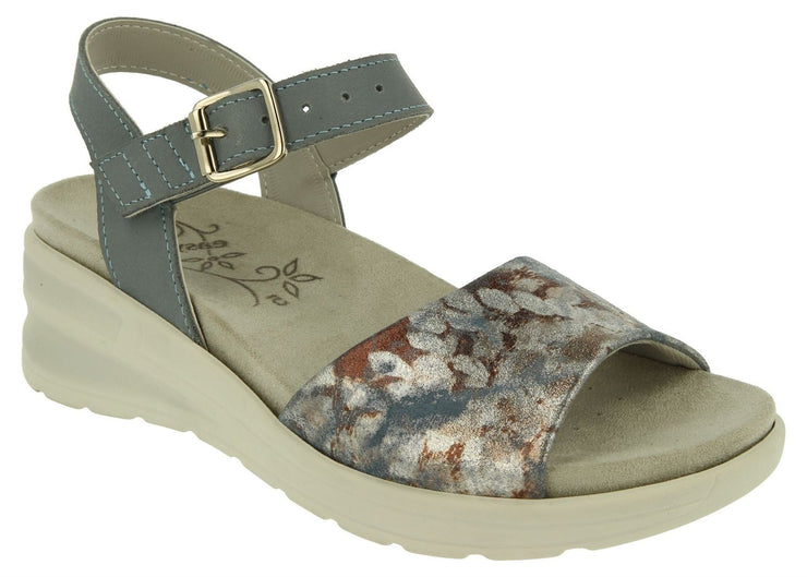 Sandalias DB Nightjar de ajuste ancho para mujer